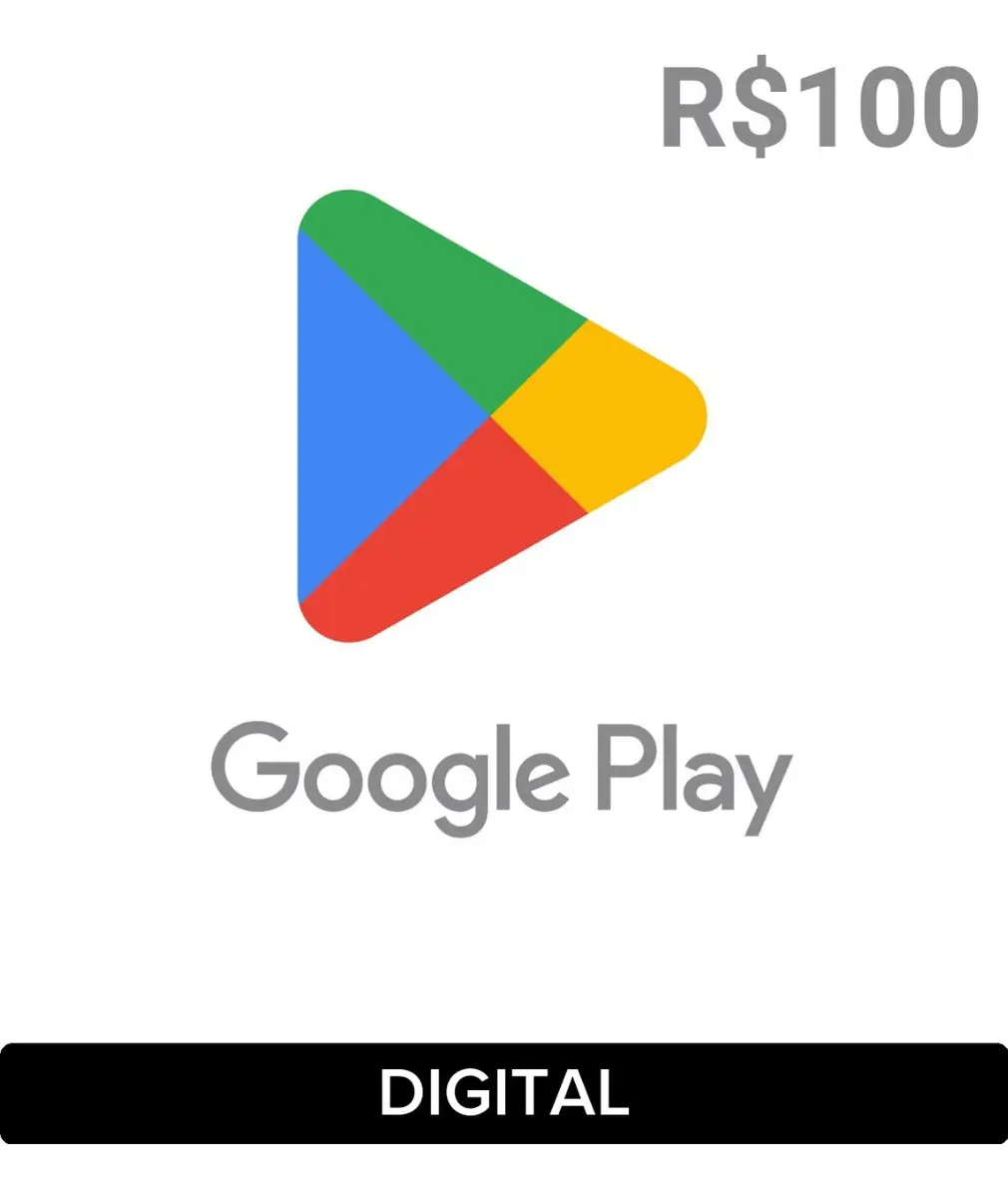 Google Play Gift Card R$ 100 (digital)